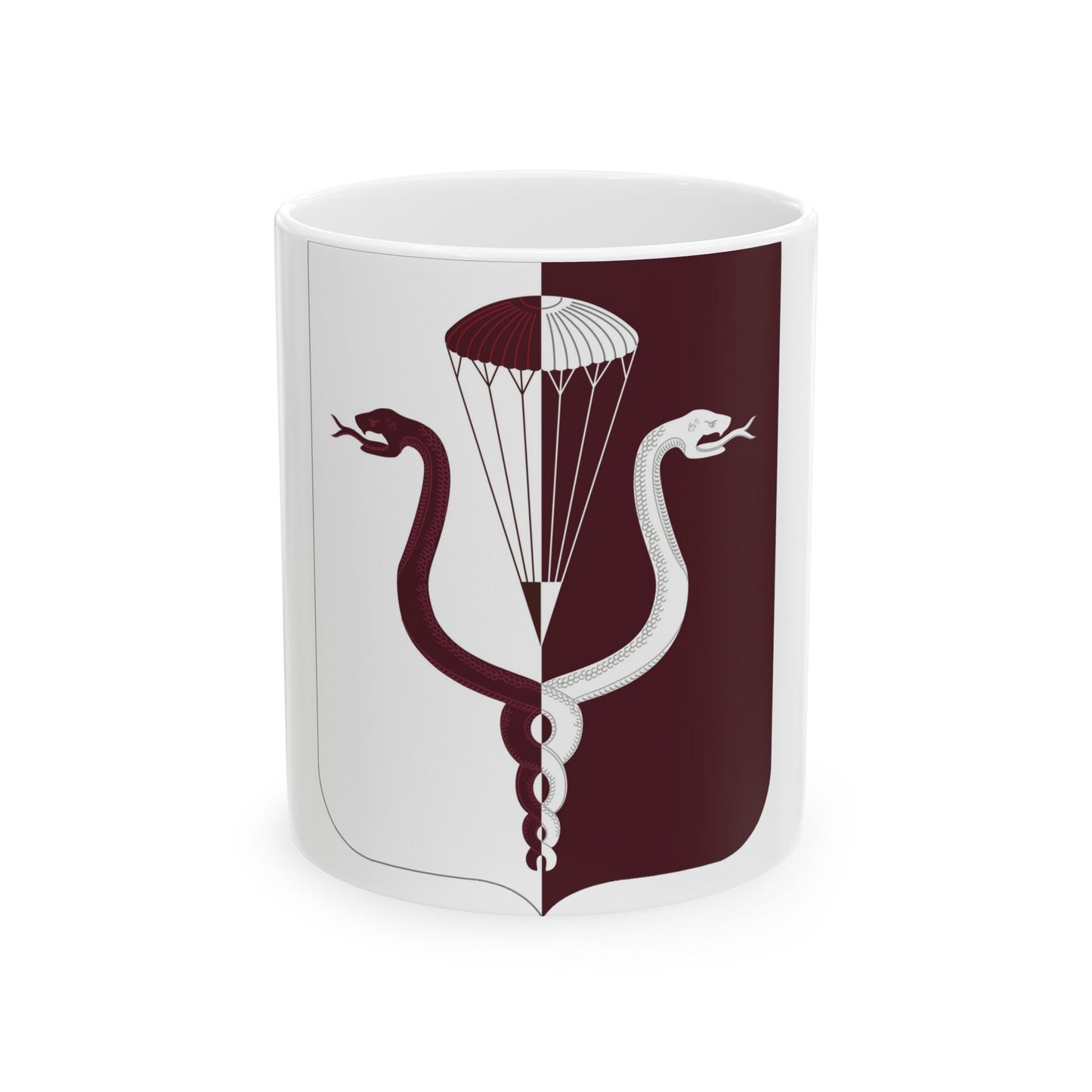 11 Medical Battalion 2 (U.S. Army) White Coffee Mug-11oz-The Sticker Space