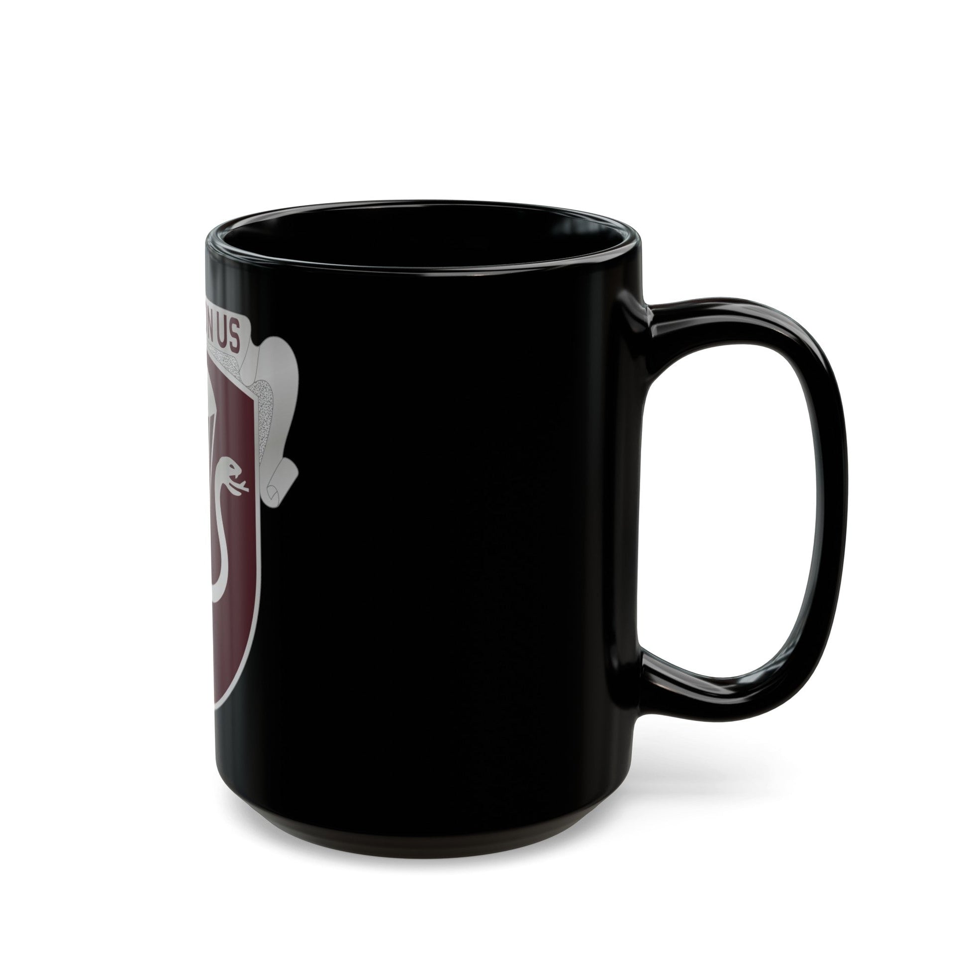 11 Medical Battalion (U.S. Army) Black Coffee Mug-The Sticker Space