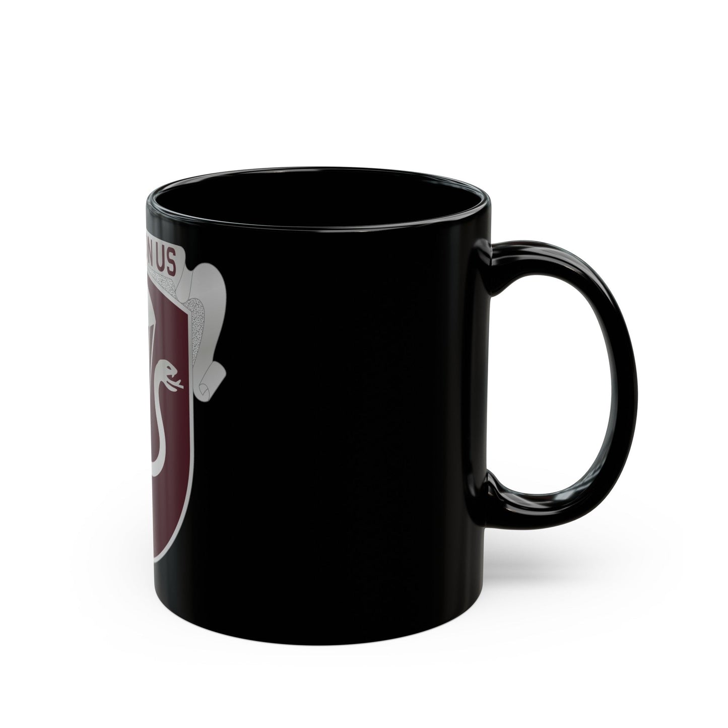 11 Medical Battalion (U.S. Army) Black Coffee Mug-The Sticker Space