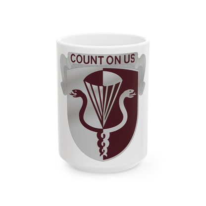 11 Medical Battalion (U.S. Army) White Coffee Mug-15oz-The Sticker Space