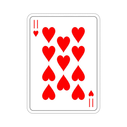 11 of Hearts Playing Card STICKER Vinyl Die-Cut Decal-6 Inch-The Sticker Space