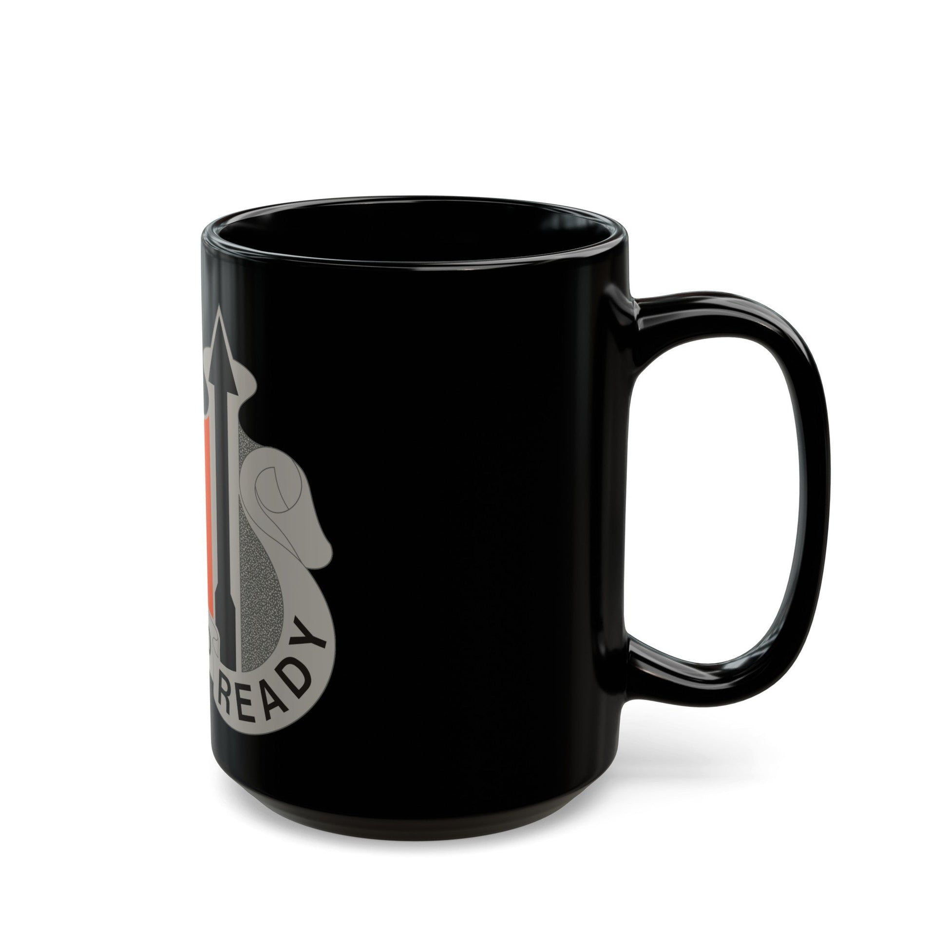11 Signal Battalion (U.S. Army) Black Coffee Mug-The Sticker Space