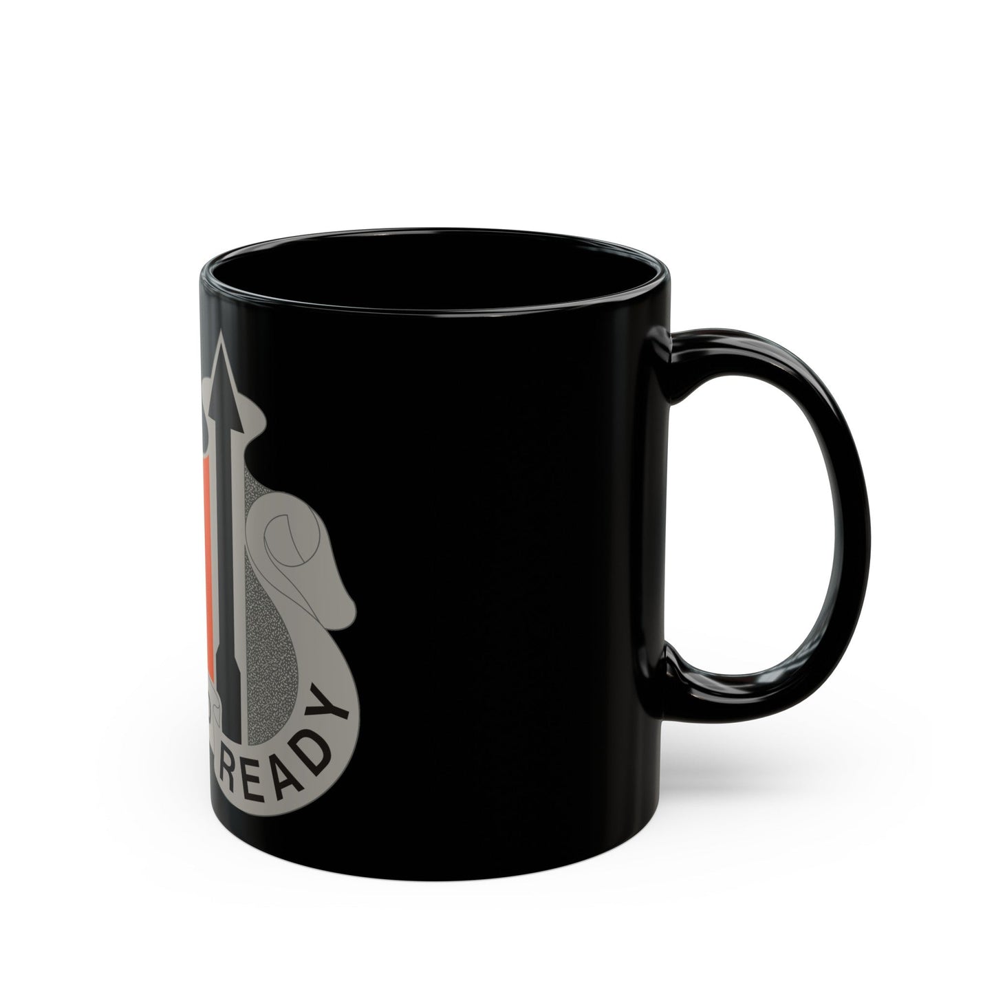 11 Signal Battalion (U.S. Army) Black Coffee Mug-The Sticker Space