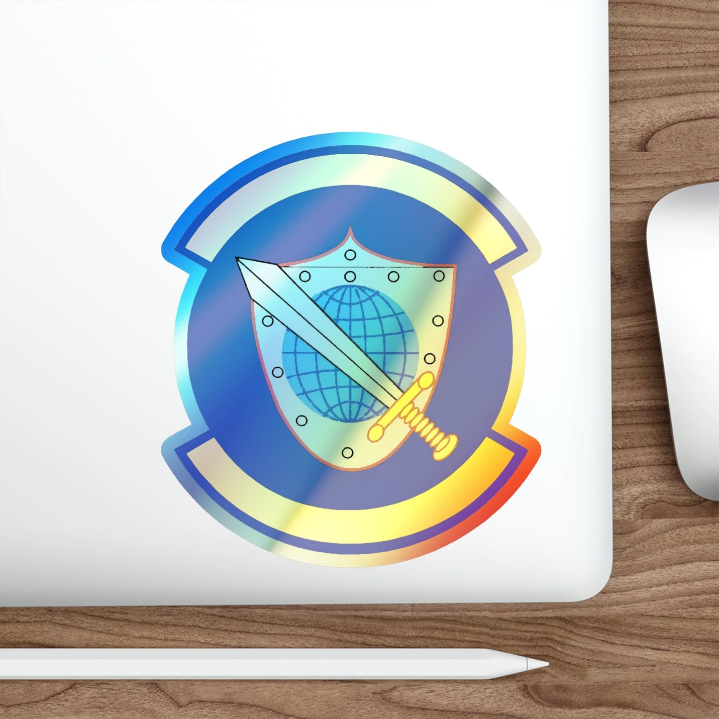 11 Space Warning Squadron USSF (U.S. Air Force) Holographic STICKER Die-Cut Vinyl Decal-The Sticker Space