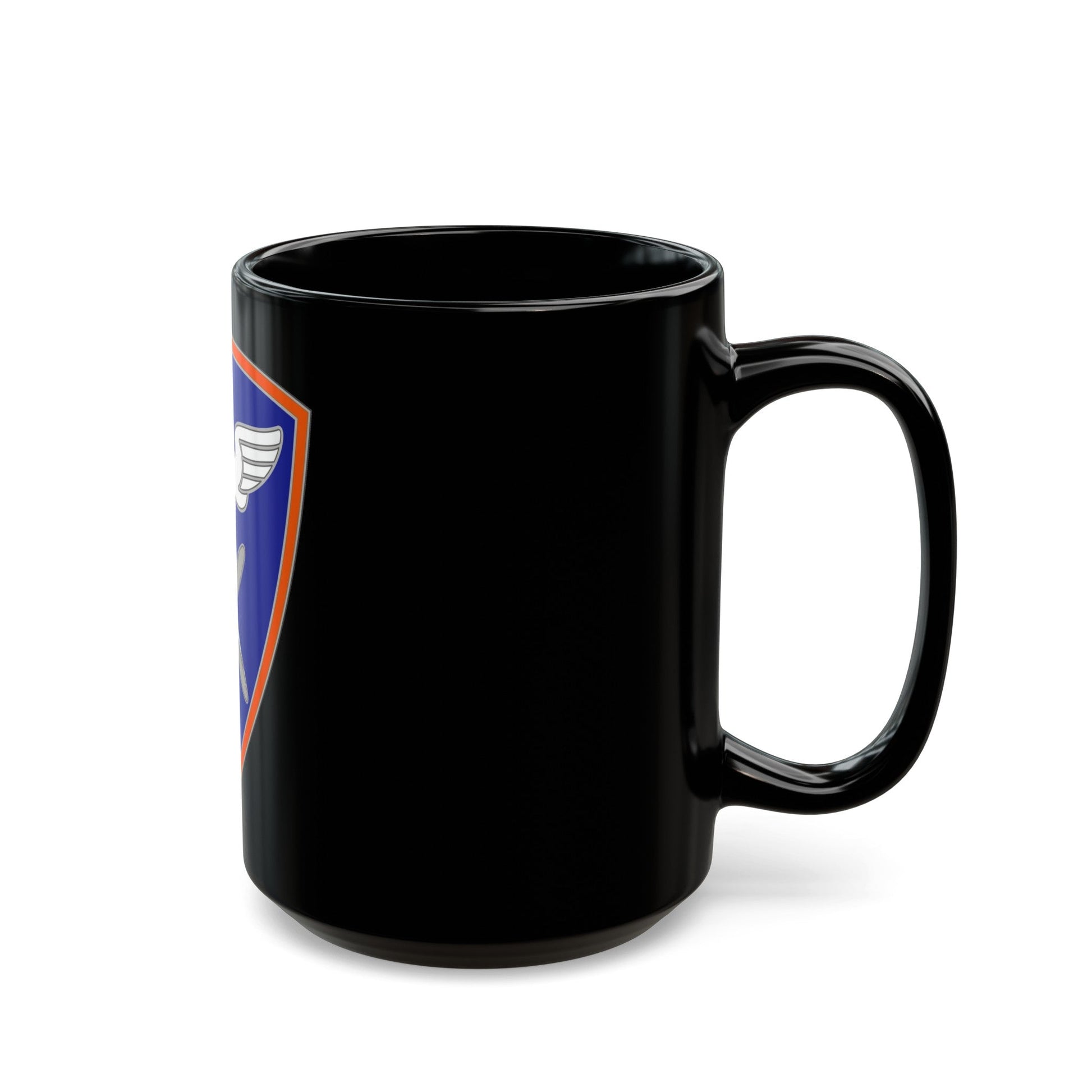 110 Aviation Brigade (U.S. Army) Black Coffee Mug-The Sticker Space