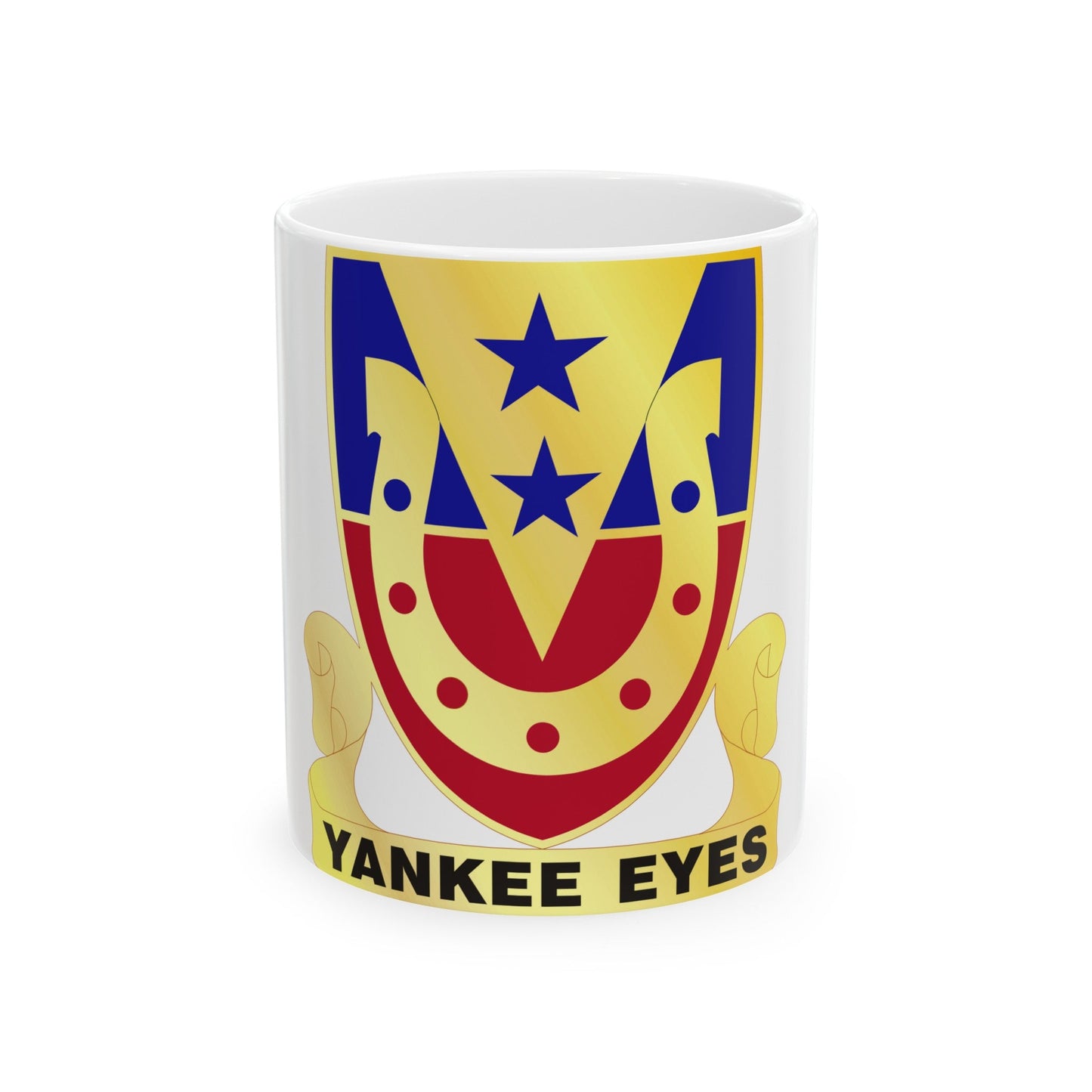 110 Cavalry Regiment (U.S. Army) White Coffee Mug-11oz-The Sticker Space