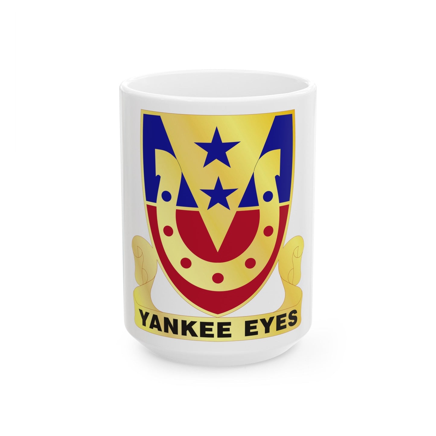110 Cavalry Regiment (U.S. Army) White Coffee Mug-15oz-The Sticker Space