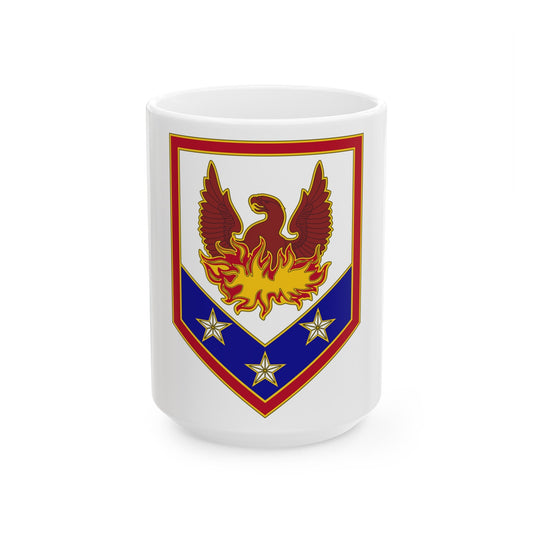 110 Maneuver Enhancement Brigade (U.S. Army) White Coffee Mug-15oz-The Sticker Space
