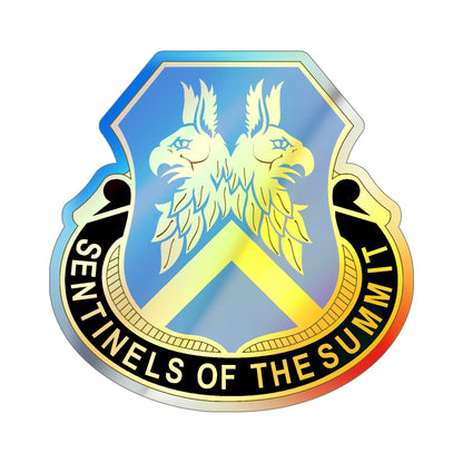 110 Military Intelligence Battalion (U.S. Army) Holographic STICKER Die-Cut Vinyl Decal-6 Inch-The Sticker Space