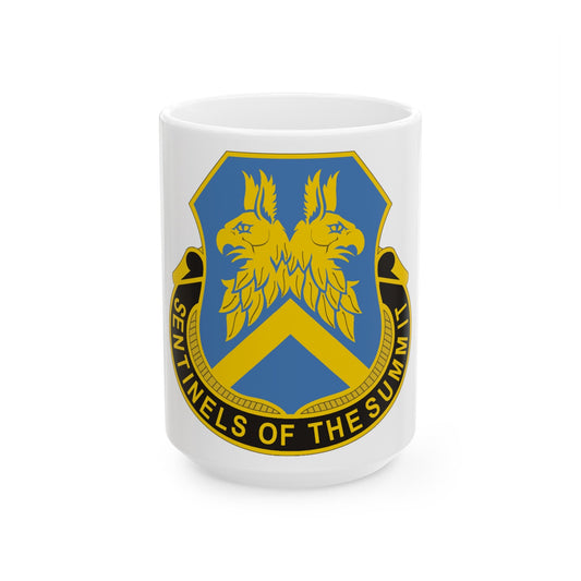 110 Military Intelligence Battalion (U.S. Army) White Coffee Mug-15oz-The Sticker Space