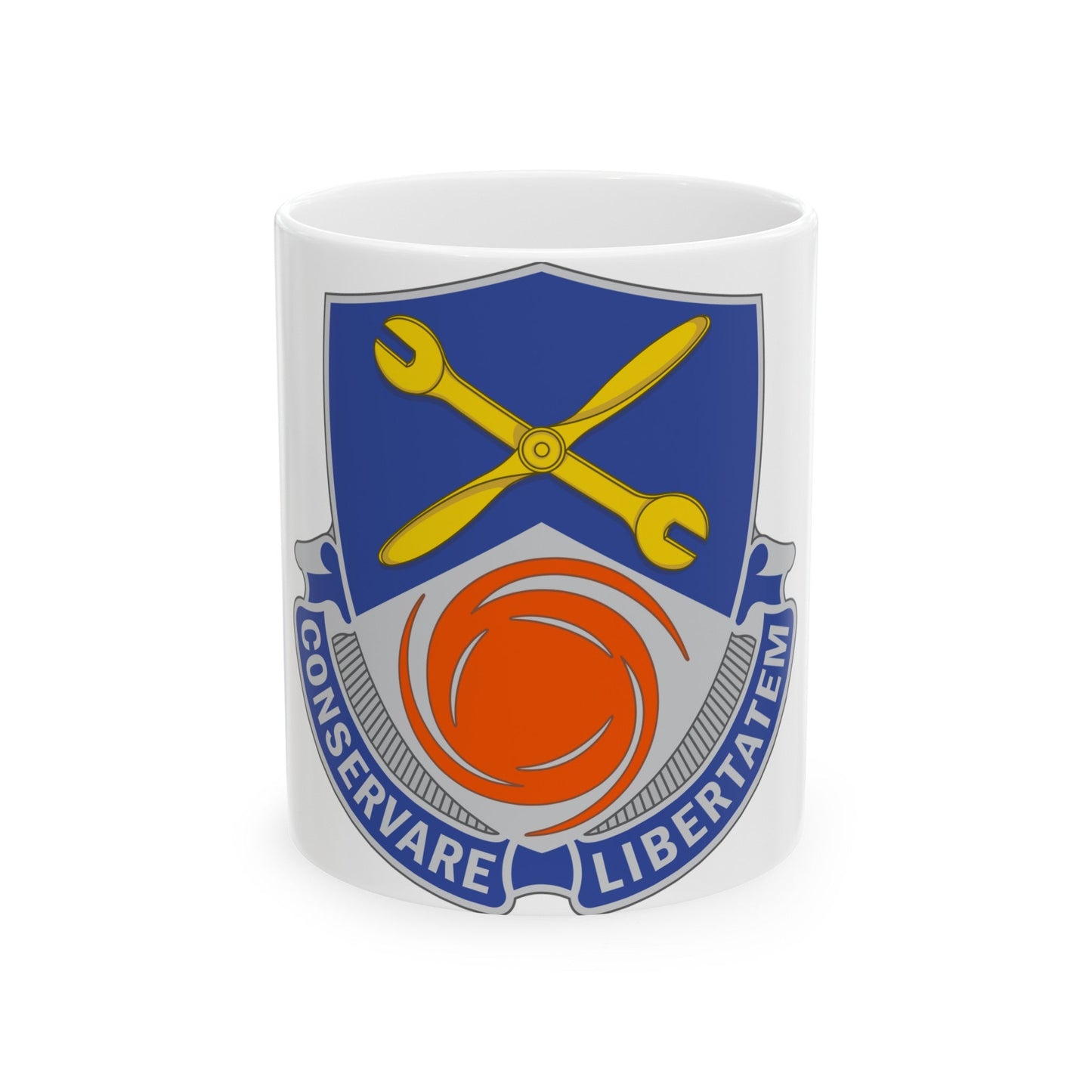 1108 Aviation Group (U.S. Army) White Coffee Mug-11oz-The Sticker Space
