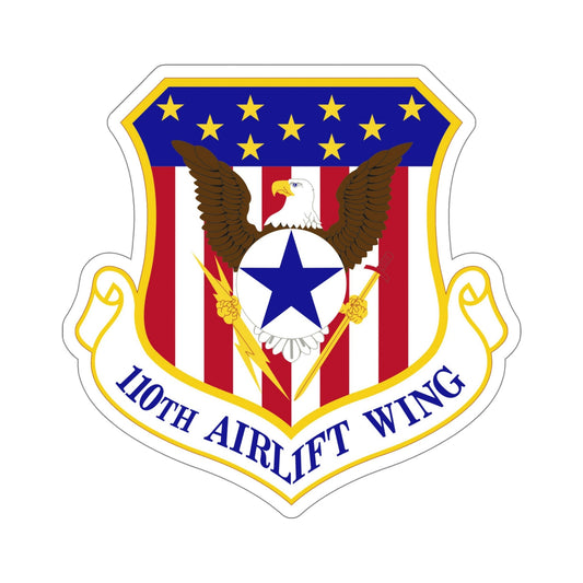 110th Airlift Wing (U.S. Air Force) STICKER Vinyl Die-Cut Decal-6 Inch-The Sticker Space