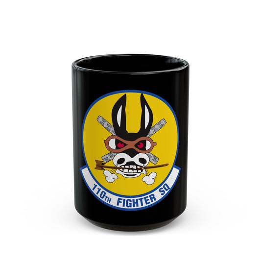 110th Fighter Squadron (U.S. Air Force) Black Coffee Mug