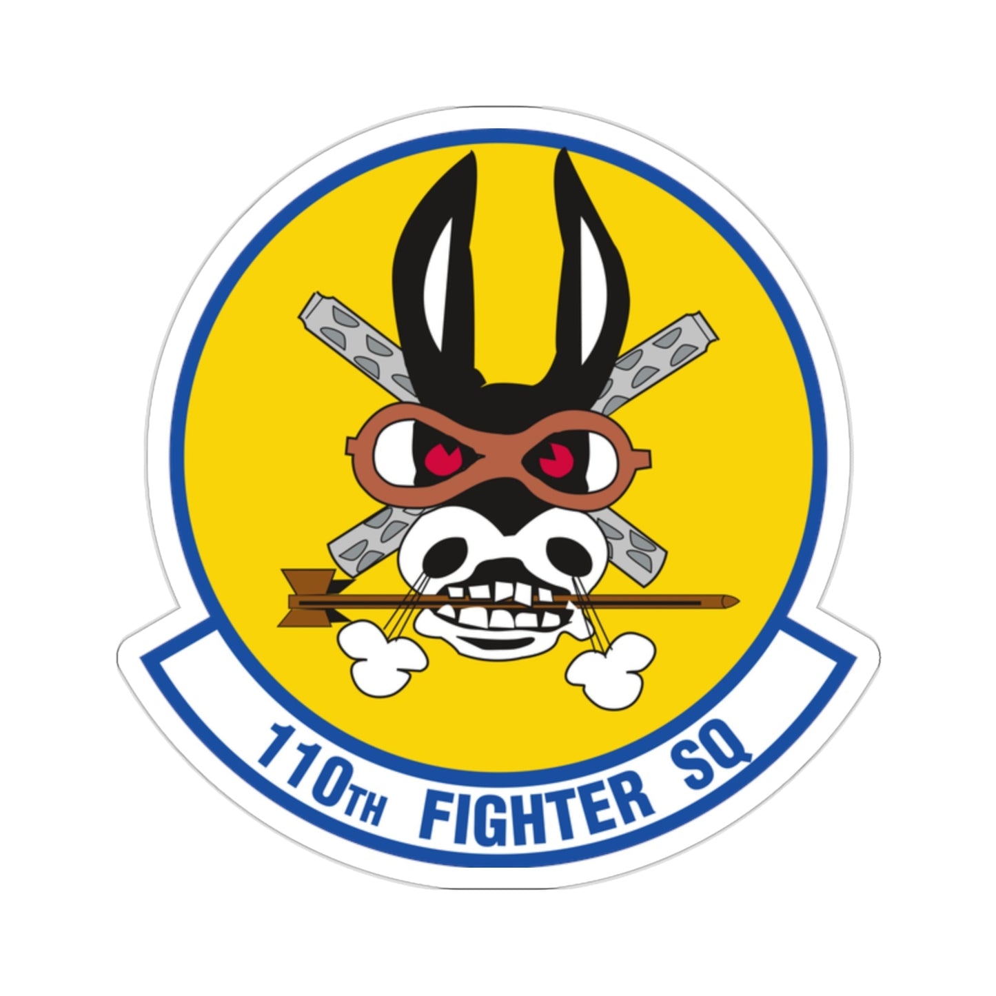 110th Fighter Squadron (U.S. Air Force) STICKER Vinyl Die-Cut Decal-2 Inch-The Sticker Space