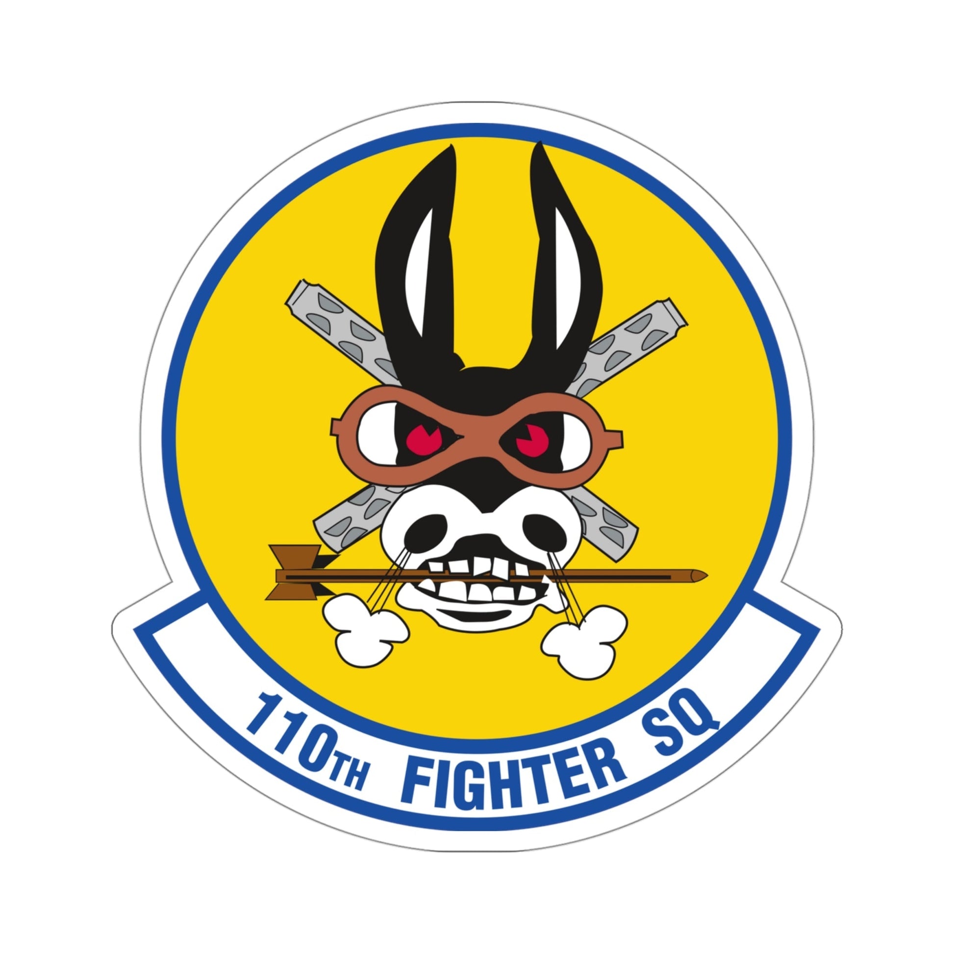 110th Fighter Squadron (U.S. Air Force) STICKER Vinyl Die-Cut Decal-4 Inch-The Sticker Space