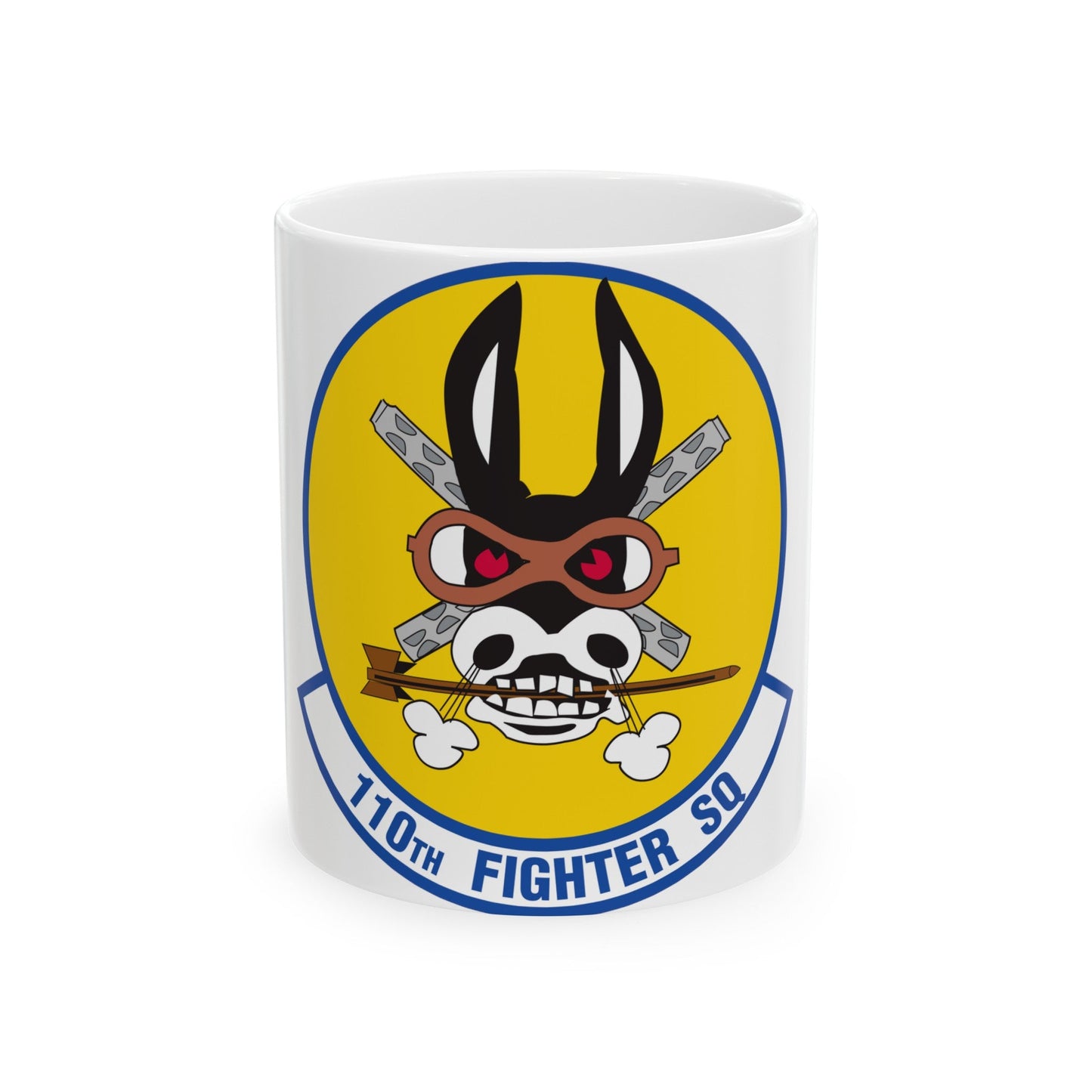 110th Fighter Squadron (U.S. Air Force) White Coffee Mug-11oz-The Sticker Space