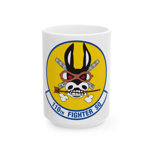 110th Fighter Squadron (U.S. Air Force) White Coffee Mug
