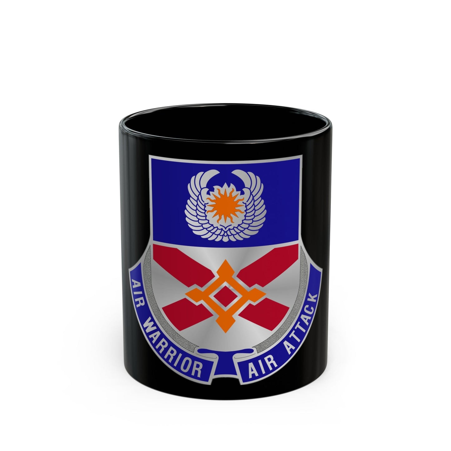 111 Aviation Regiment (U.S. Army) Black Coffee Mug-11oz-The Sticker Space