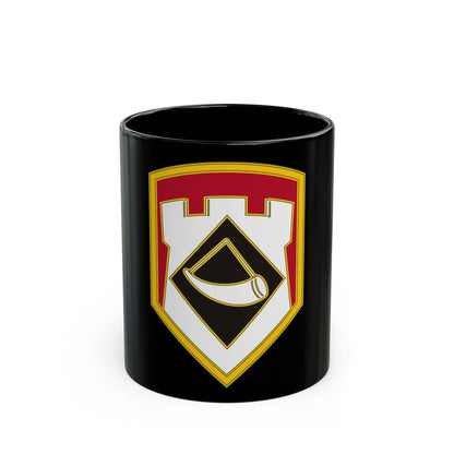 111 Engineer Brigade (U.S. Army) Black Coffee Mug-11oz-The Sticker Space