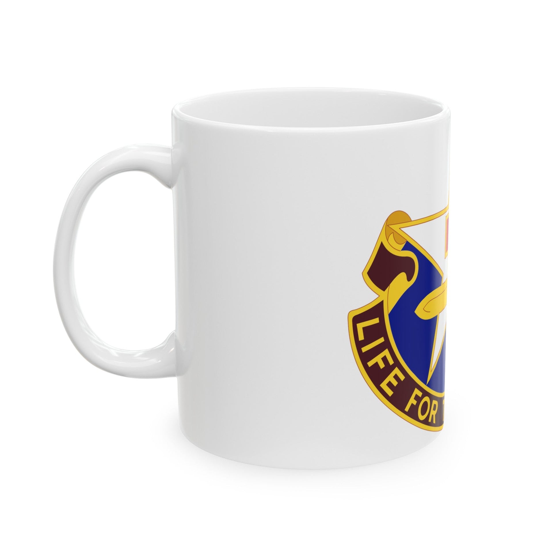 111 Medical Battalion (U.S. Army) White Coffee Mug-The Sticker Space