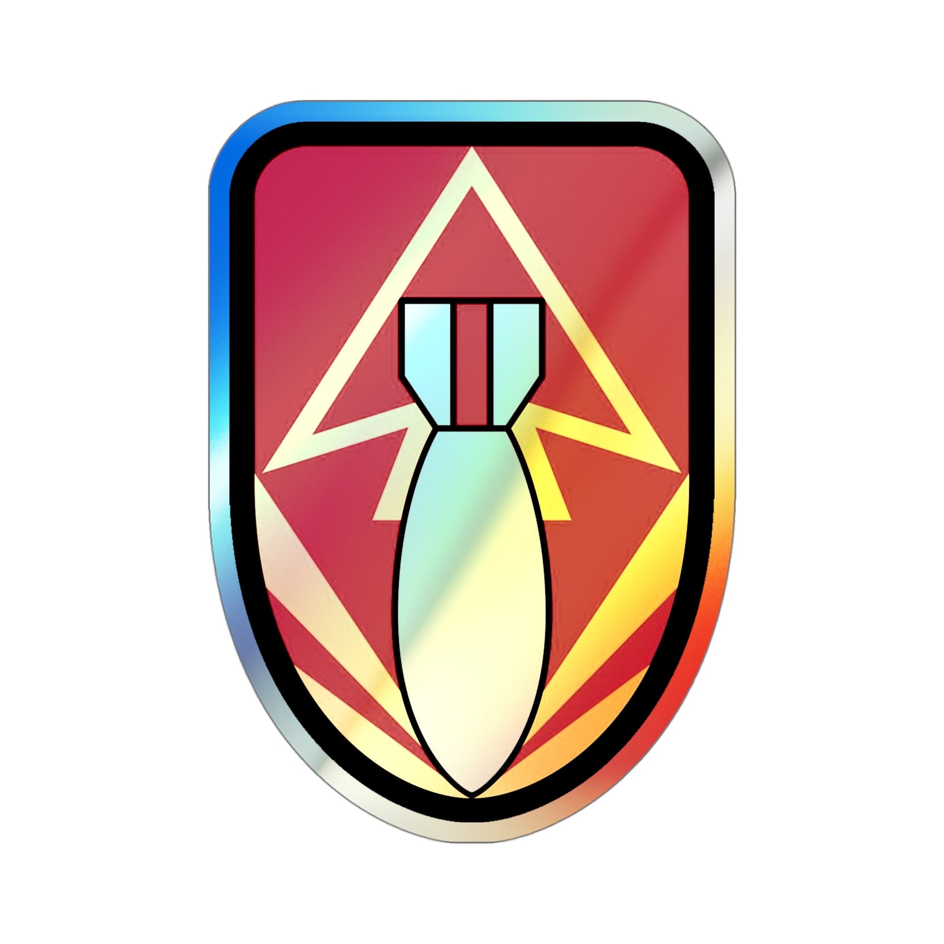 111 Ordnance Group (U.S. Army) Holographic STICKER Die-Cut Vinyl Decal-4 Inch-The Sticker Space