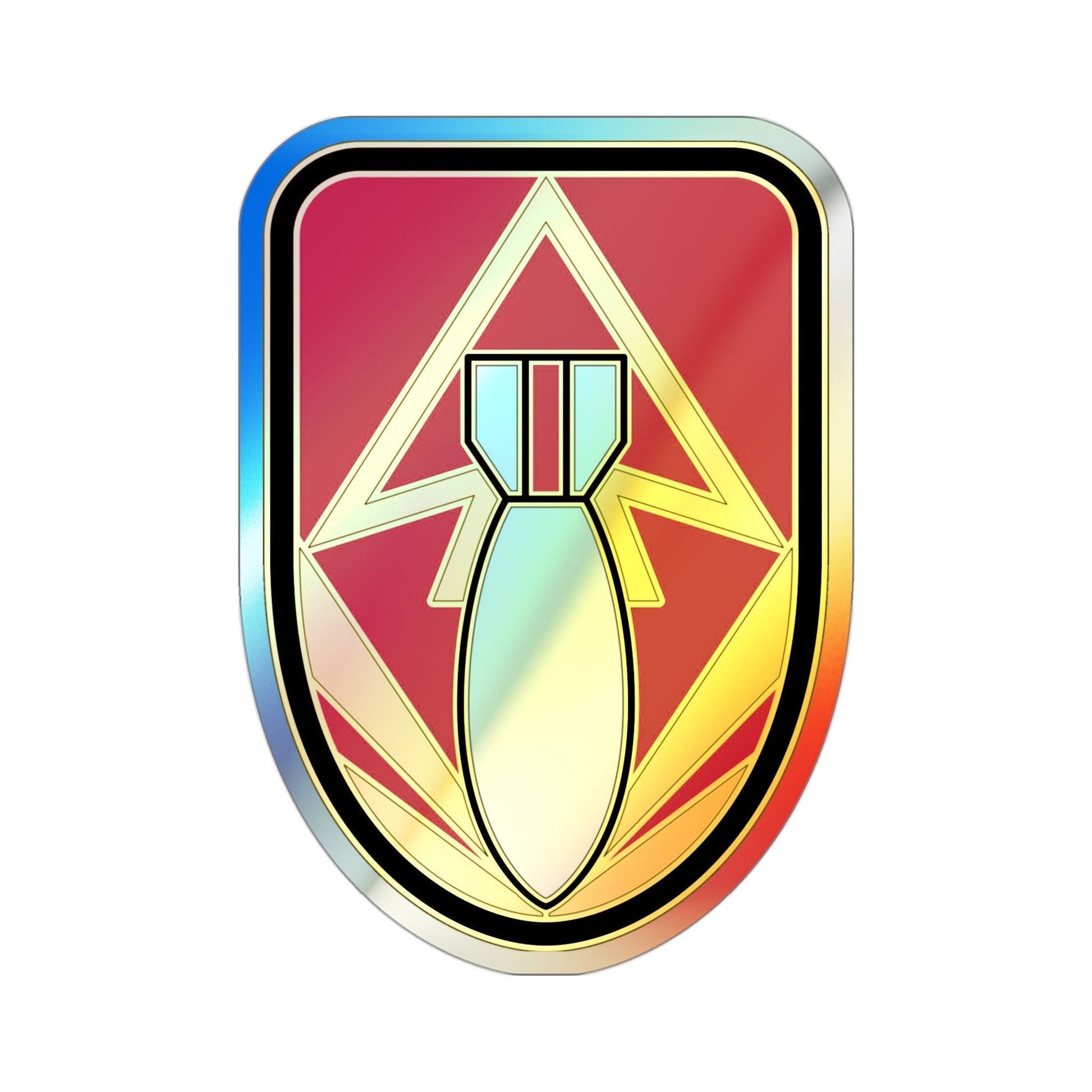111 Ordnance Group v2 (U.S. Army) Holographic STICKER Die-Cut Vinyl Decal-3 Inch-The Sticker Space