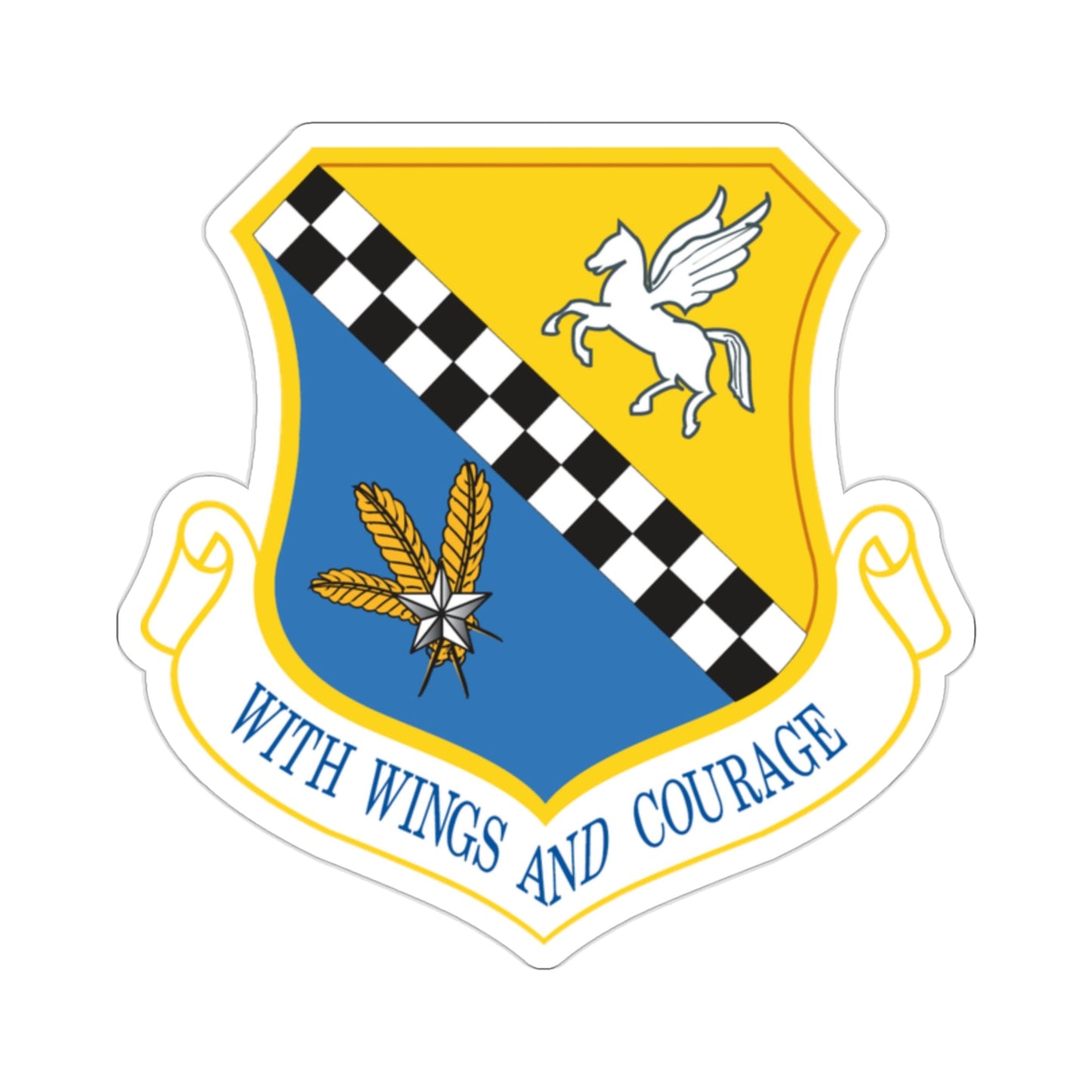 111th Attack Wing (U.S. Air Force) STICKER Vinyl Die-Cut Decal-2 Inch-The Sticker Space