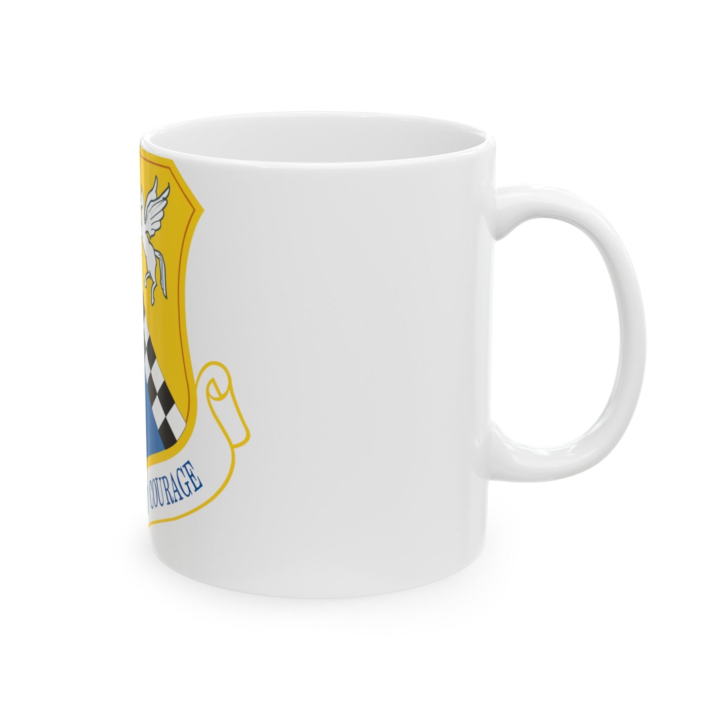 111th Attack Wing (U.S. Air Force) White Coffee Mug-The Sticker Space