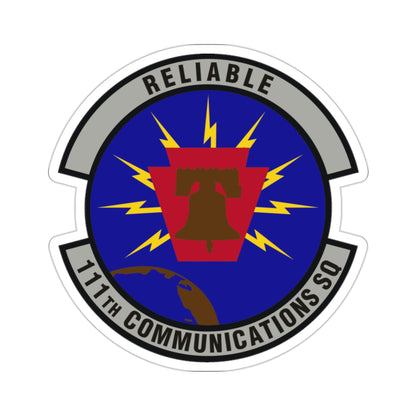 111th Communications Squadron (U.S. Air Force) STICKER Vinyl Die-Cut Decal-2 Inch-The Sticker Space