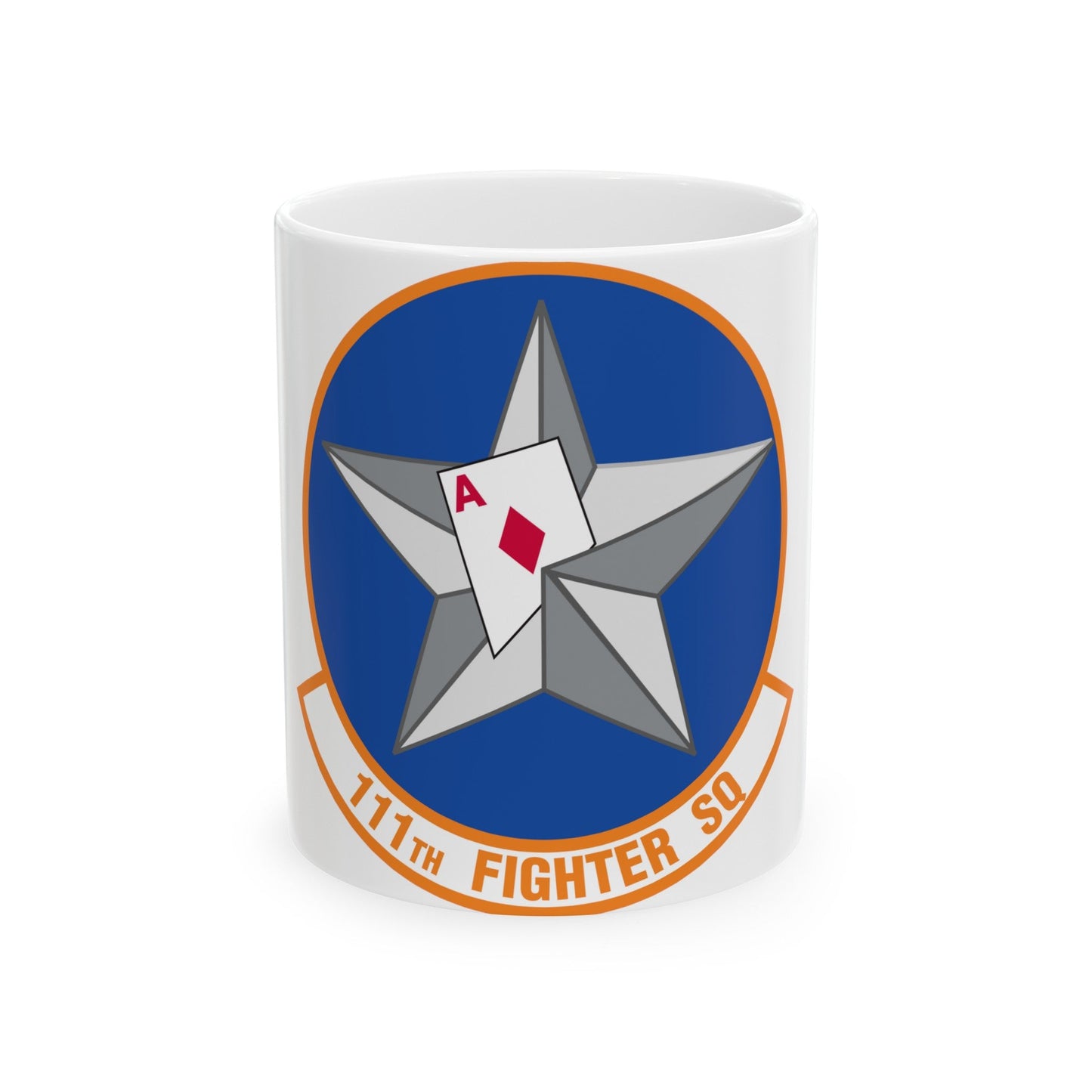 111th Fighter Squadron (U.S. Air Force) White Coffee Mug-11oz-The Sticker Space