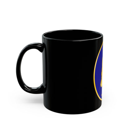 111th Infantry Regiment (U.S. Army) Black Coffee Mug-The Sticker Space
