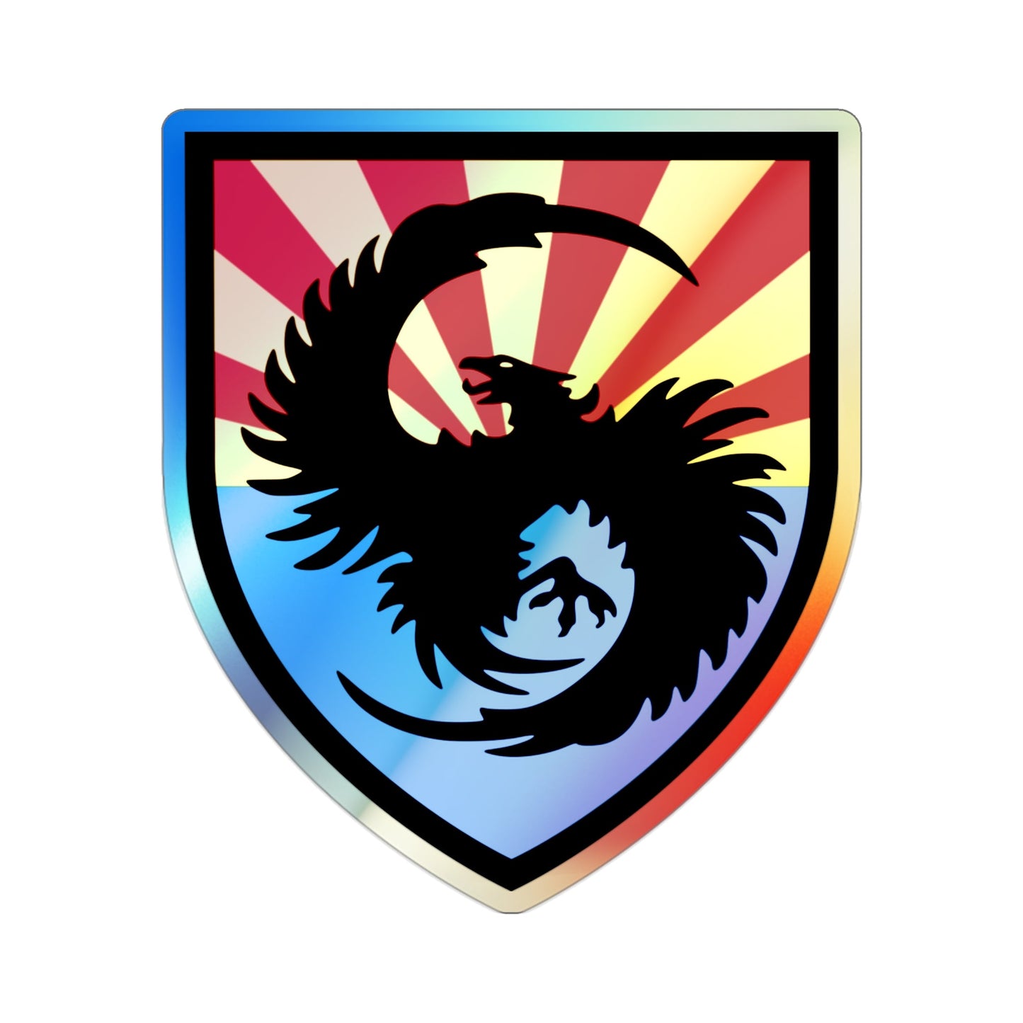 111th Military Intelligence Brigade (U.S. Army) Holographic STICKER Die-Cut Vinyl Decal-2 Inch-The Sticker Space