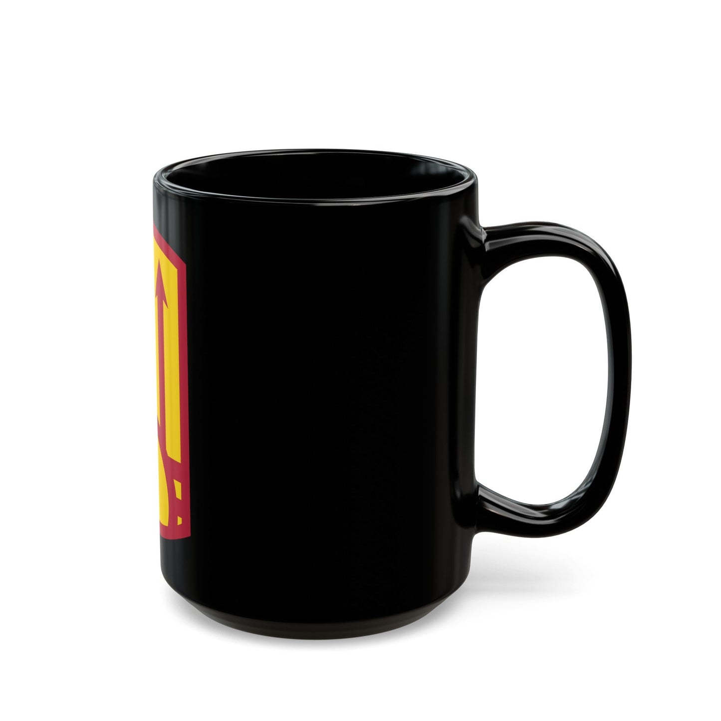 111th Sustainment Brigade (U.S. Army) Black Coffee Mug-The Sticker Space
