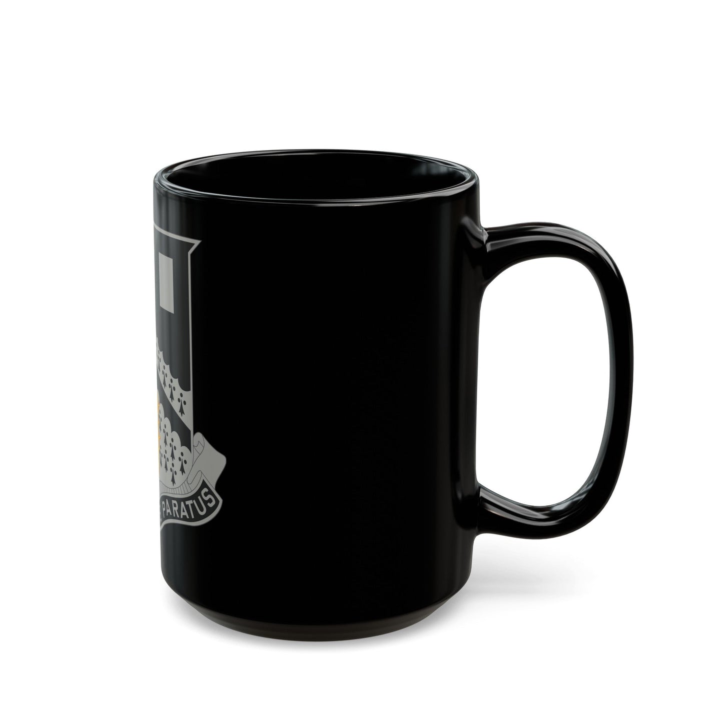 112 Engineer Battalion (U.S. Army) Black Coffee Mug-The Sticker Space
