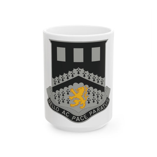 112 Engineer Battalion (U.S. Army) White Coffee Mug-15oz-The Sticker Space
