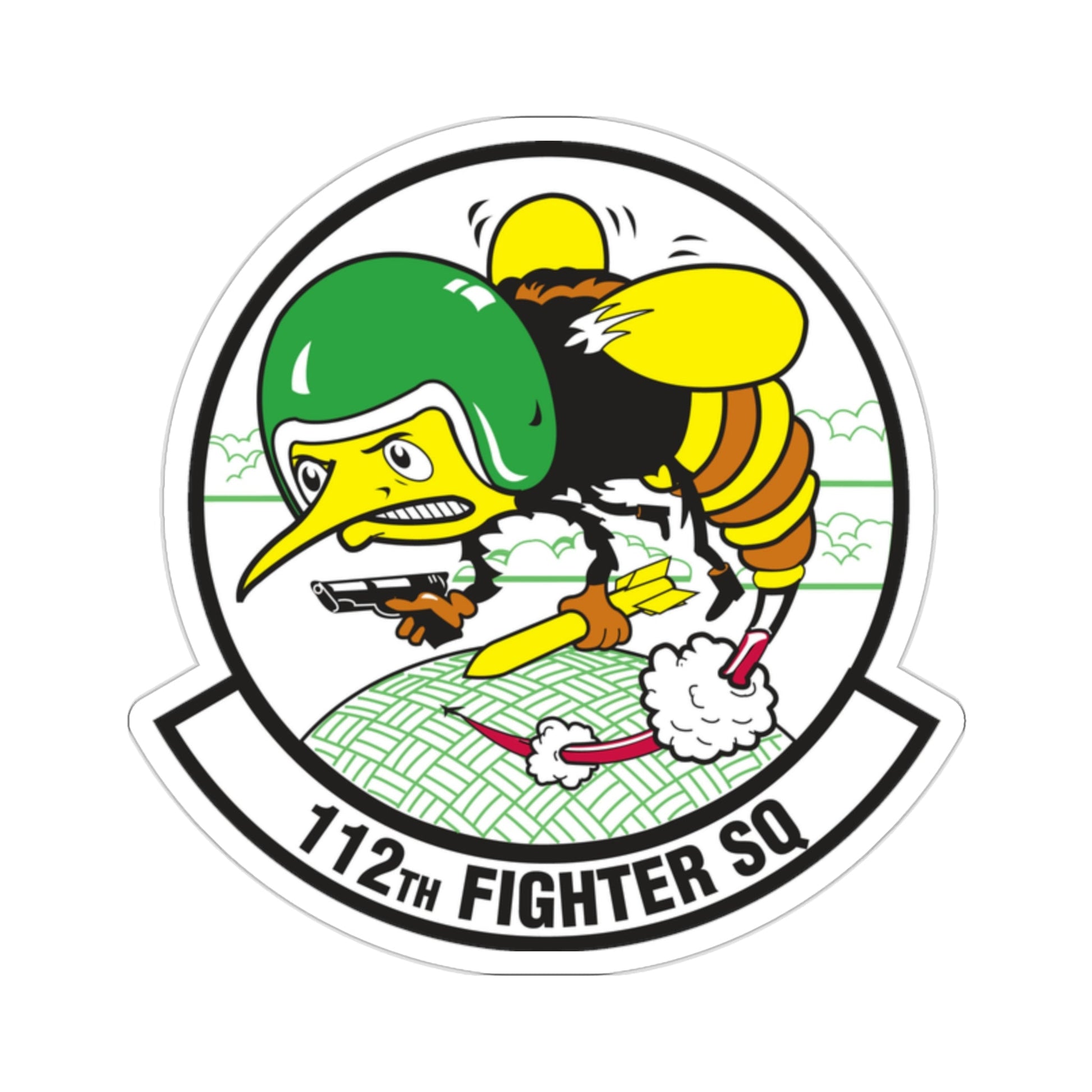 112th Fighter Squadron (U.S. Air Force) STICKER Vinyl Die-Cut Decal-2 Inch-The Sticker Space