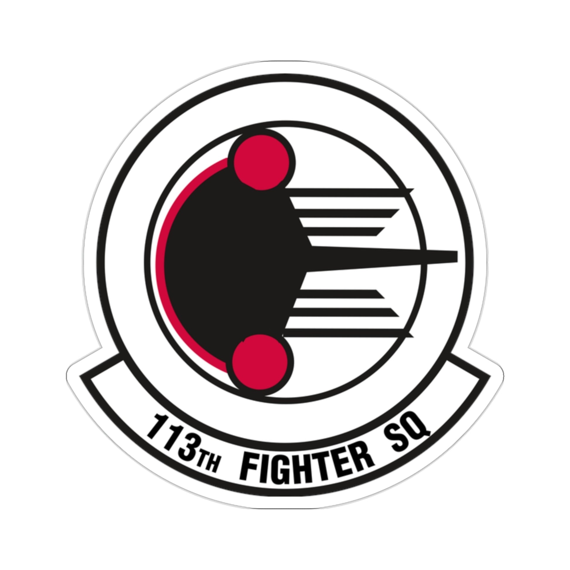 113 Fighter Squadron (U.S. Air Force) STICKER Vinyl Die-Cut Decal-2 Inch-The Sticker Space