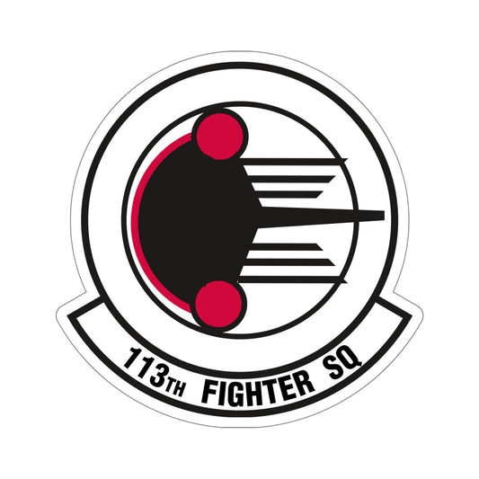 113 Fighter Squadron (U.S. Air Force) STICKER Vinyl Die-Cut Decal-6 Inch-The Sticker Space