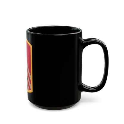 113 Sustainment Brigade (U.S. Army) Black Coffee Mug-The Sticker Space