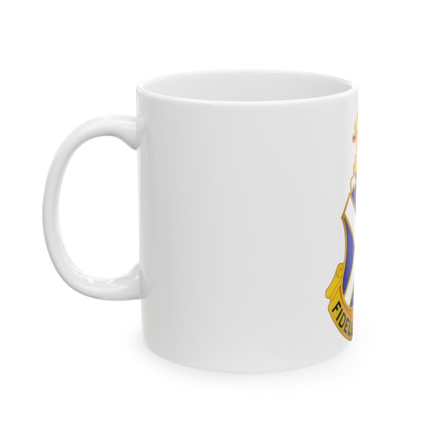113th Infantry Regiment (U.S. Army) White Coffee Mug-The Sticker Space