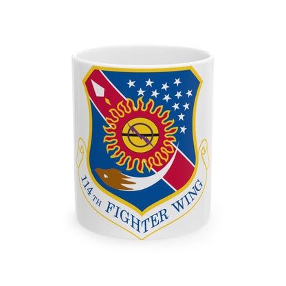 114th Fighter Wing (U.S. Air Force) White Coffee Mug-11oz-The Sticker Space