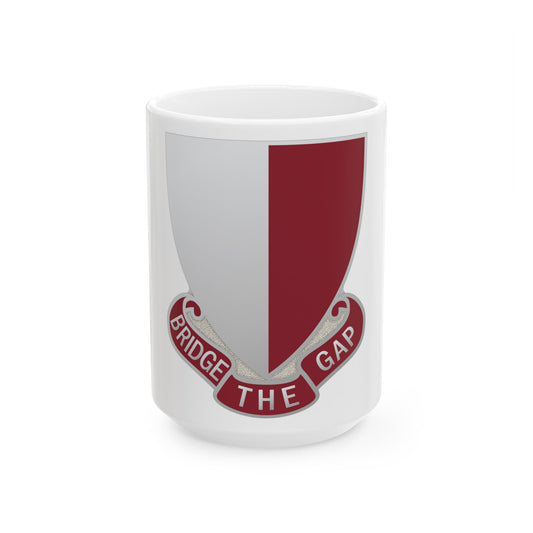 115 Engineer Battalion (U.S. Army) White Coffee Mug-15oz-The Sticker Space