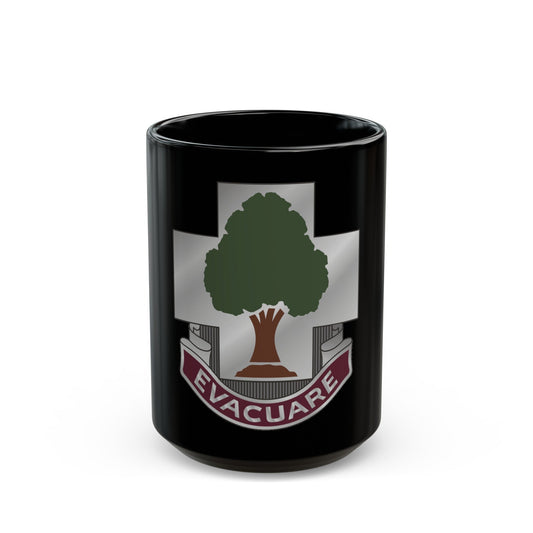 115 Field Hospital (U.S. Army) Black Coffee Mug