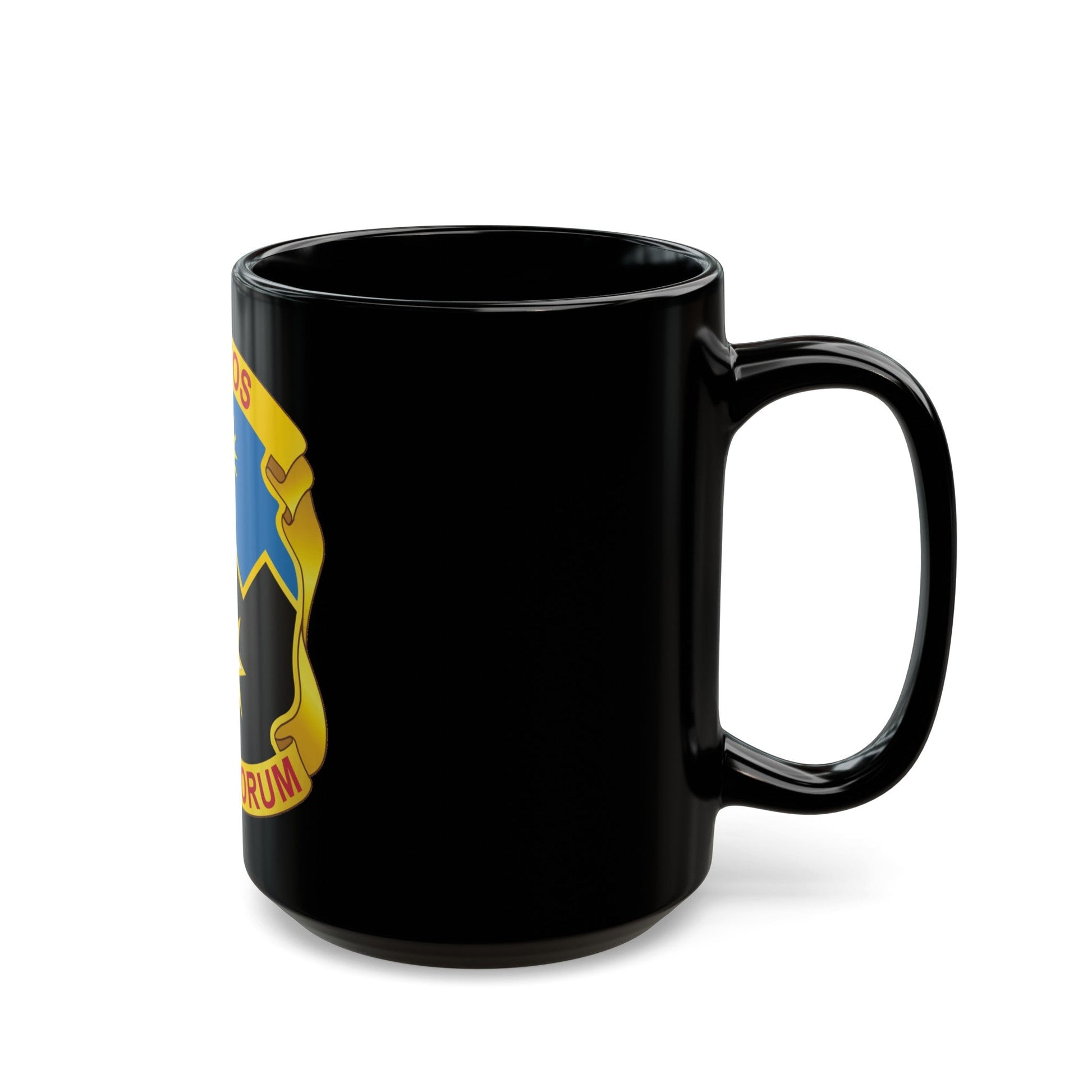 115 Military Intelligence Group (U.S. Army) Black Coffee Mug-The Sticker Space