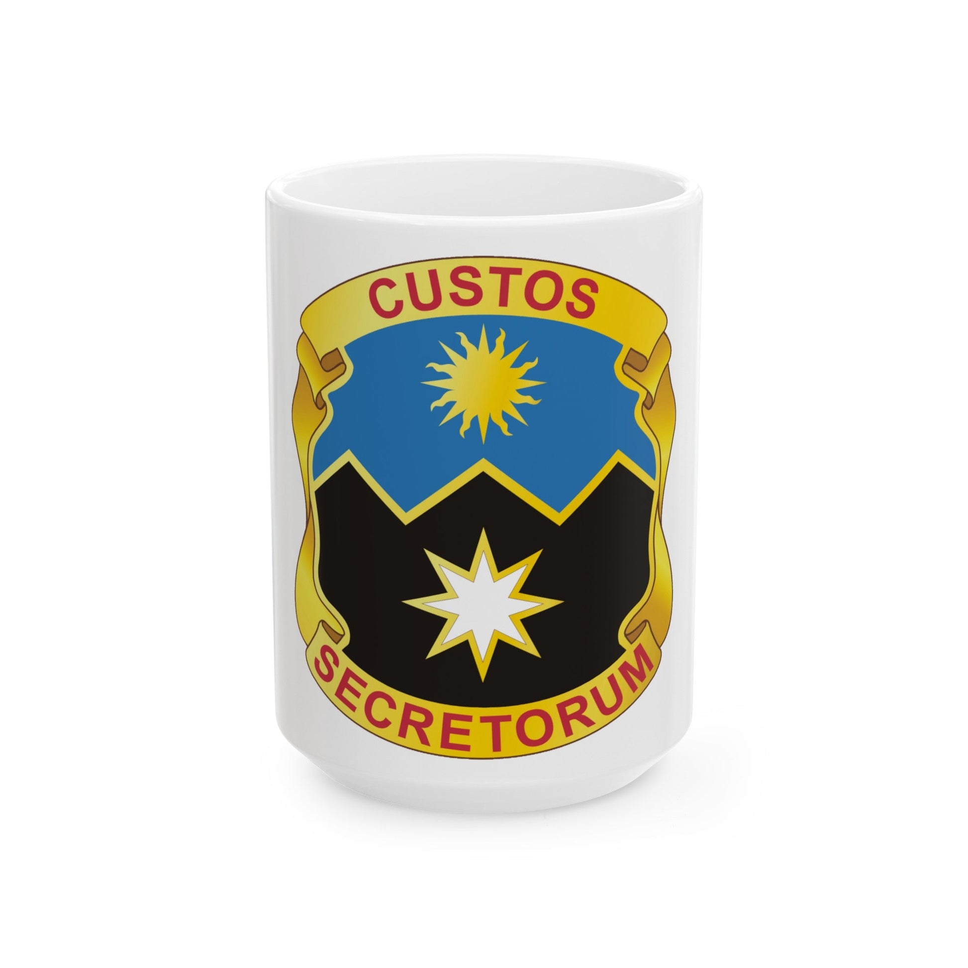115 Military Intelligence Group (U.S. Army) White Coffee Mug-15oz-The Sticker Space