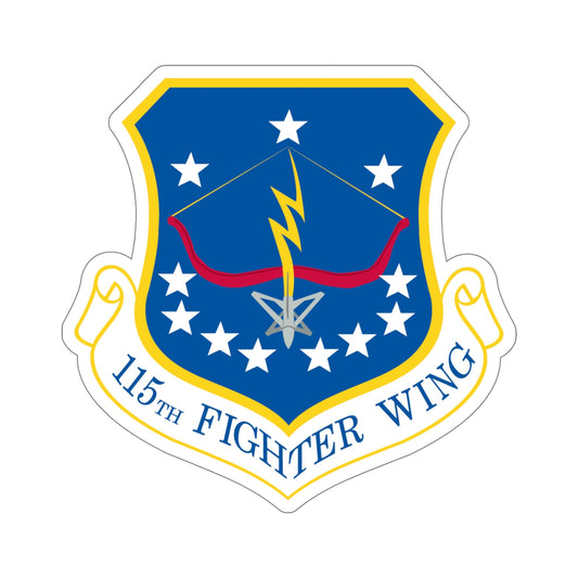 115th Fighter Wing (U.S. Air Force) STICKER Vinyl Die-Cut Decal-6 Inch-The Sticker Space