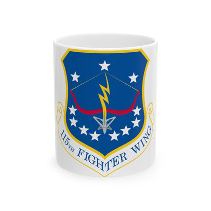 115th Fighter Wing (U.S. Air Force) White Coffee Mug-11oz-The Sticker Space