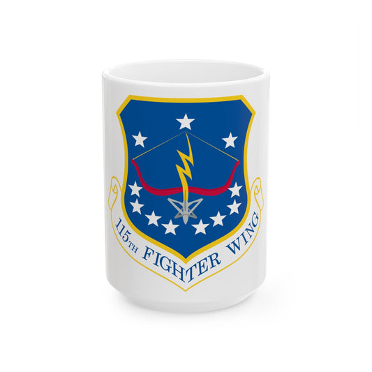 115th Fighter Wing (U.S. Air Force) White Coffee Mug