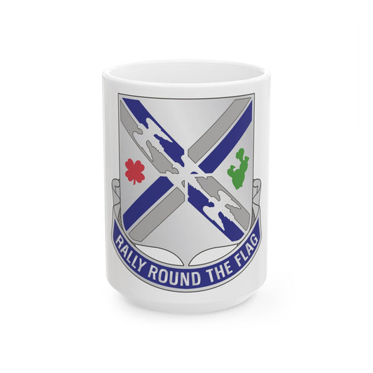 115th Infantry Regiment (U.S. Army) White Coffee Mug-15oz-The Sticker Space
