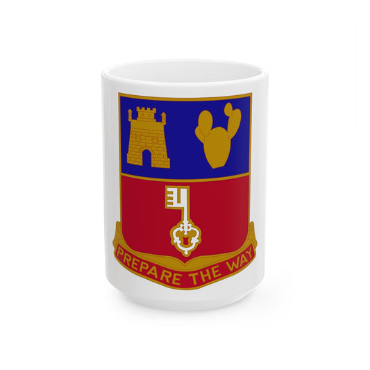 116 Engineer Battalion (U.S. Army) White Coffee Mug-15oz-The Sticker Space